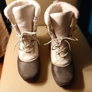 Snow/rain boots sz. 10. Worn once